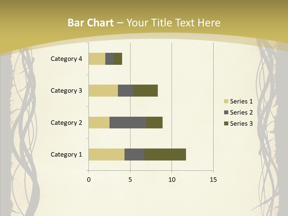 Papers Backgrounds Border PowerPoint Template