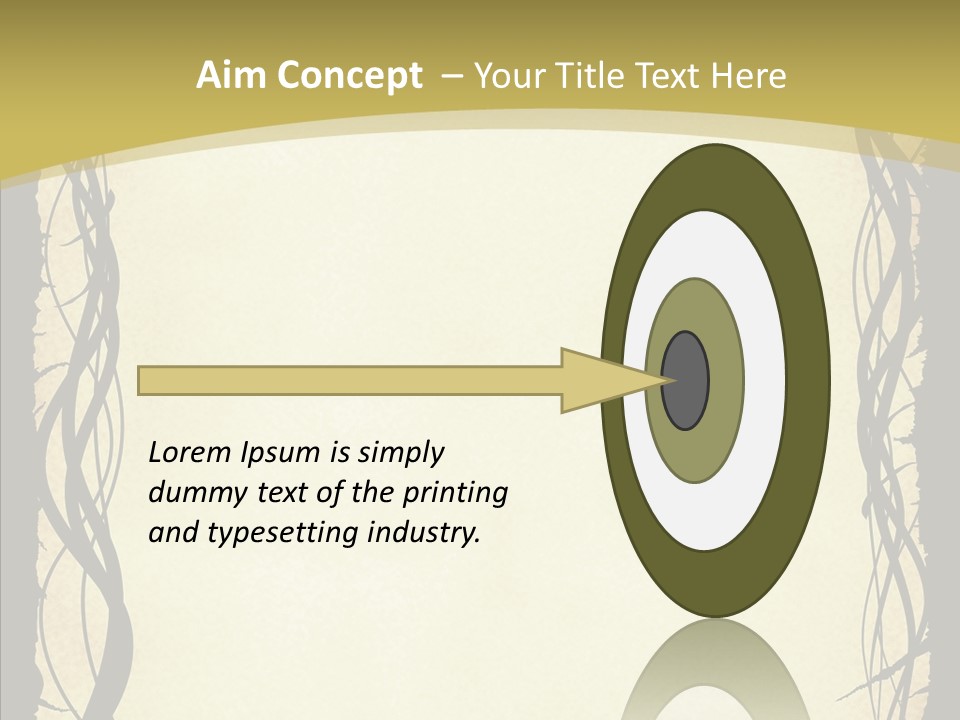 Papers Backgrounds Border PowerPoint Template