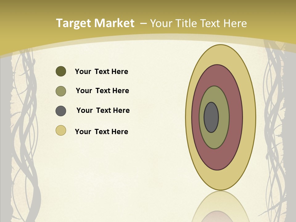 Papers Backgrounds Border PowerPoint Template