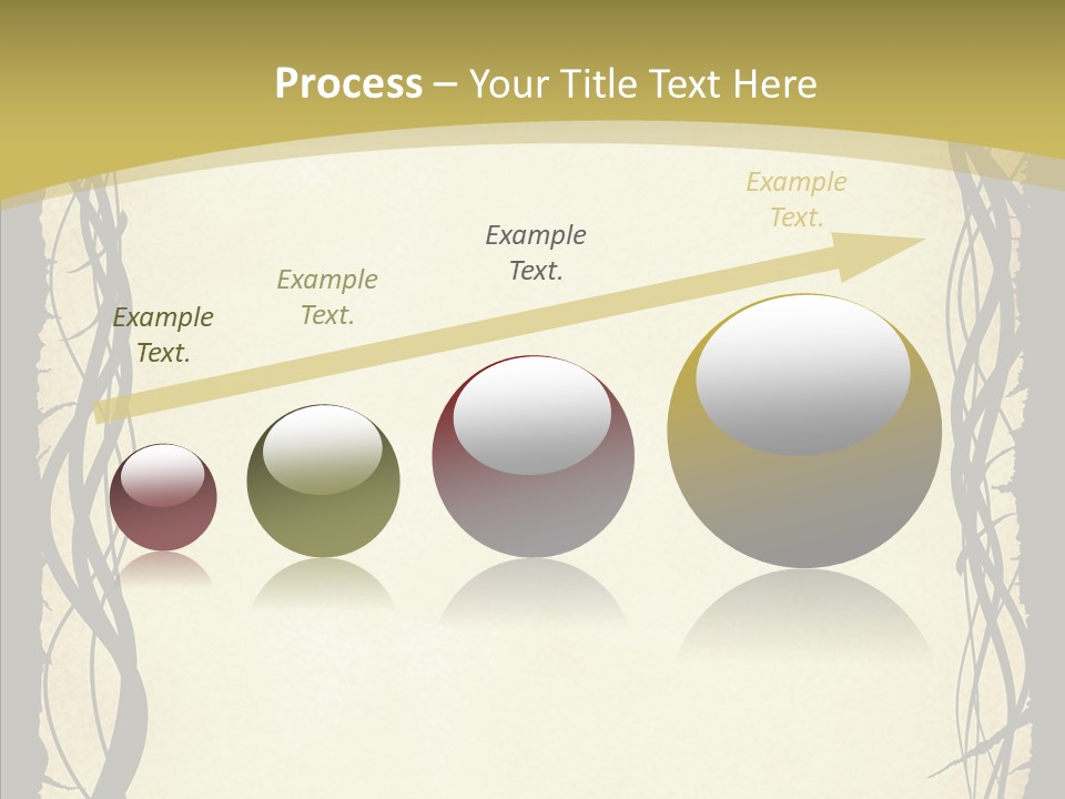 Papers Backgrounds Border PowerPoint Template