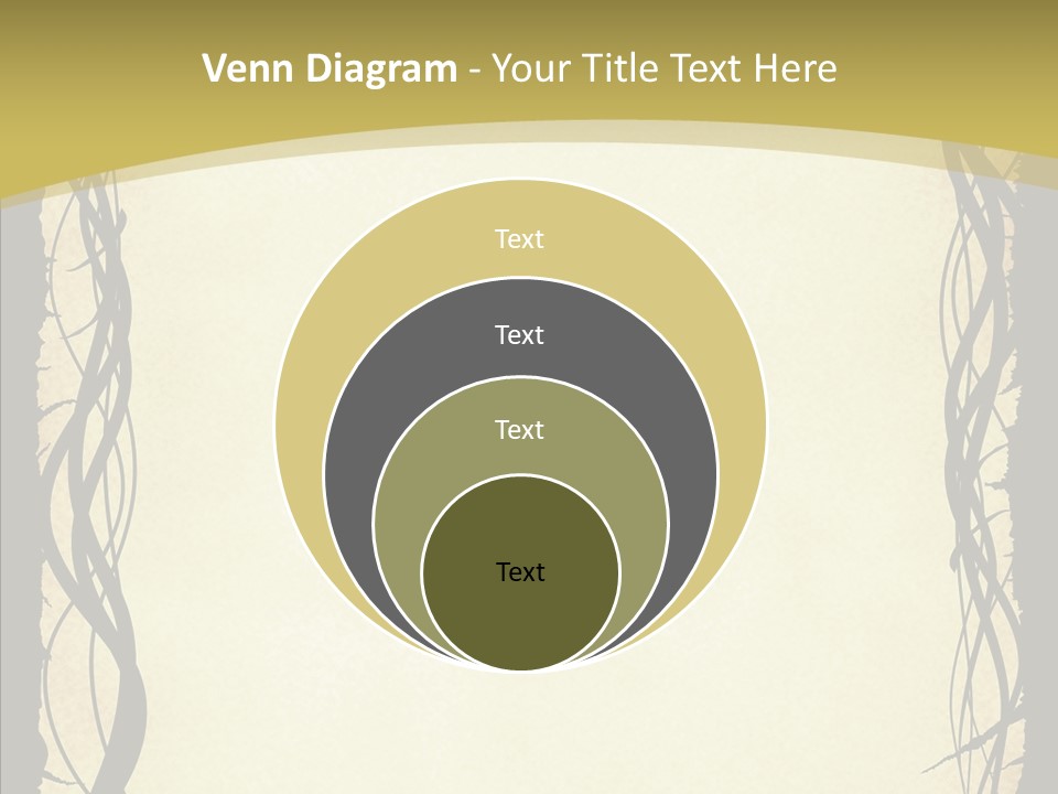 Papers Backgrounds Border PowerPoint Template