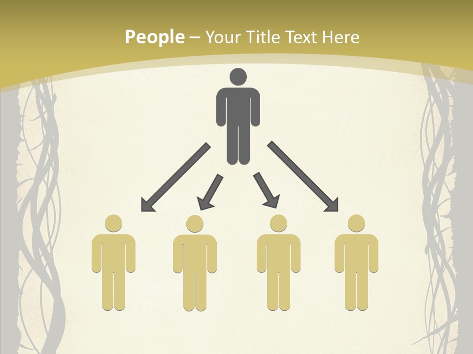 Papers Backgrounds Border PowerPoint Template