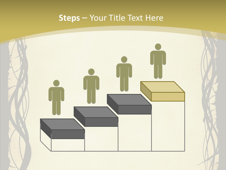 Papers Backgrounds Border PowerPoint Template