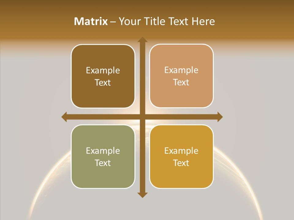 Dawn Astronomy Atmosphere PowerPoint Template