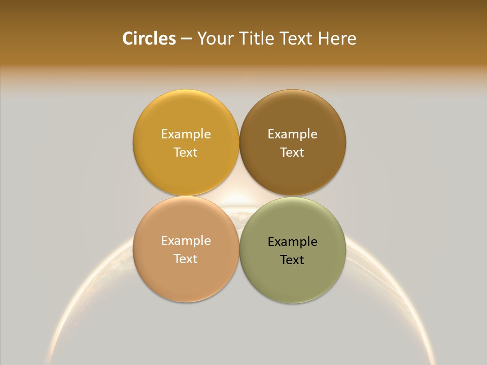 Dawn Astronomy Atmosphere PowerPoint Template