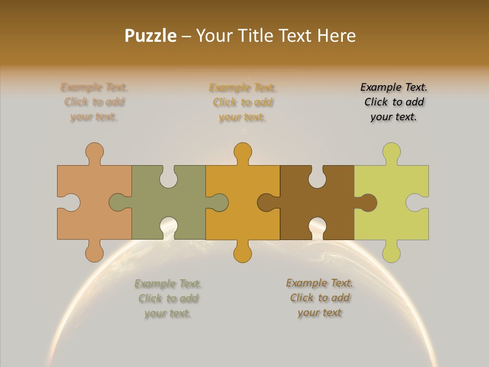 Dawn Astronomy Atmosphere PowerPoint Template