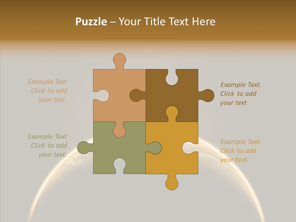 Dawn Astronomy Atmosphere PowerPoint Template
