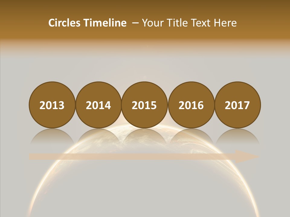 Dawn Astronomy Atmosphere PowerPoint Template