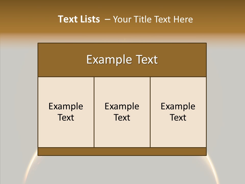 Dawn Astronomy Atmosphere PowerPoint Template