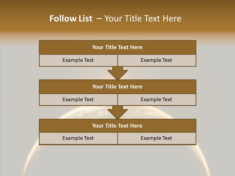 Dawn Astronomy Atmosphere PowerPoint Template