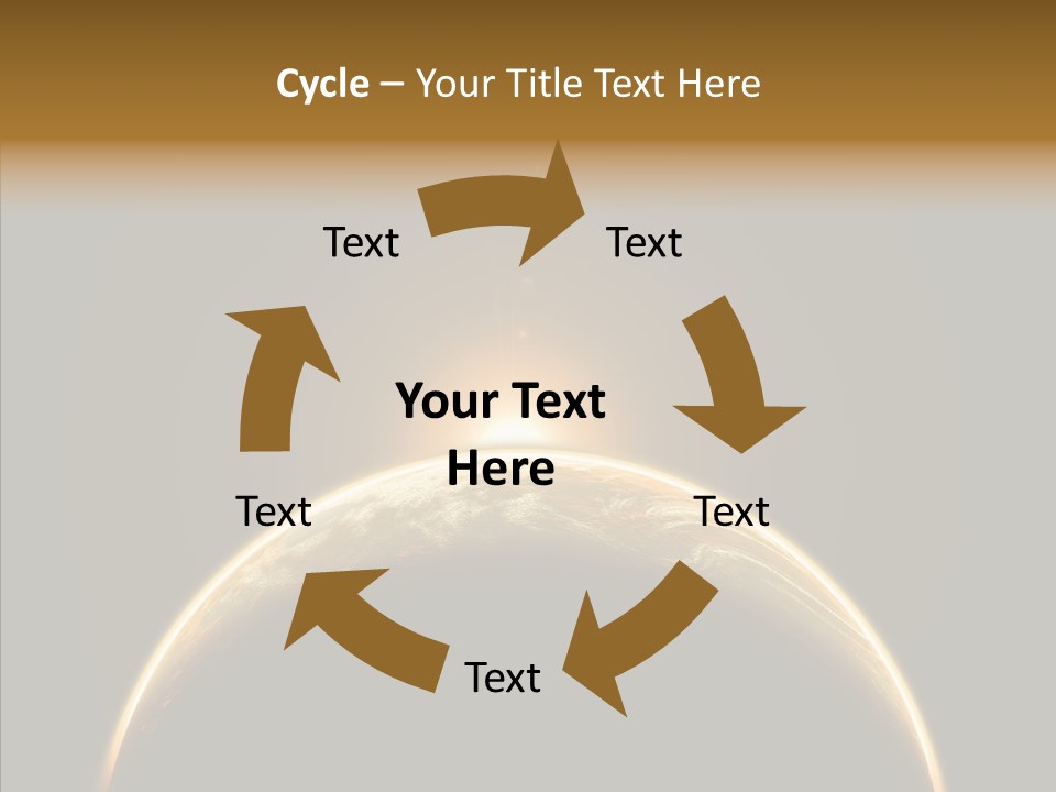 Dawn Astronomy Atmosphere PowerPoint Template