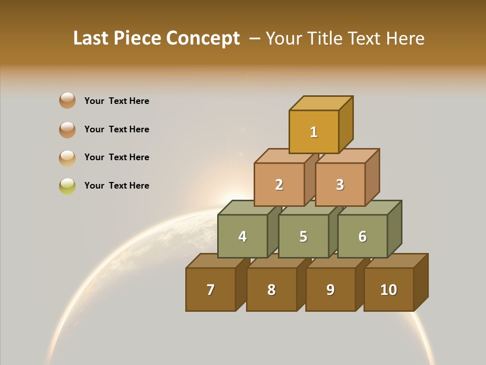 Dawn Astronomy Atmosphere PowerPoint Template