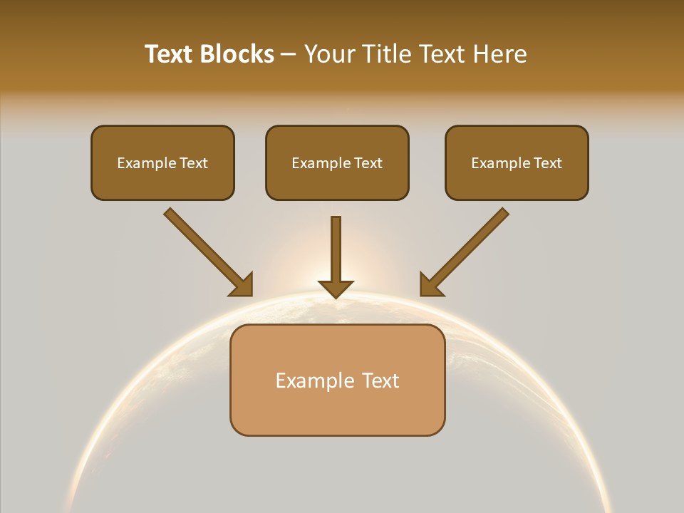 Dawn Astronomy Atmosphere PowerPoint Template