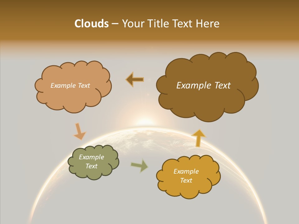 Dawn Astronomy Atmosphere PowerPoint Template