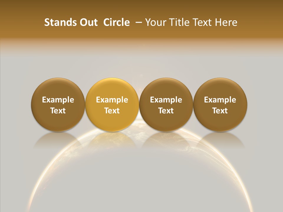 Dawn Astronomy Atmosphere PowerPoint Template