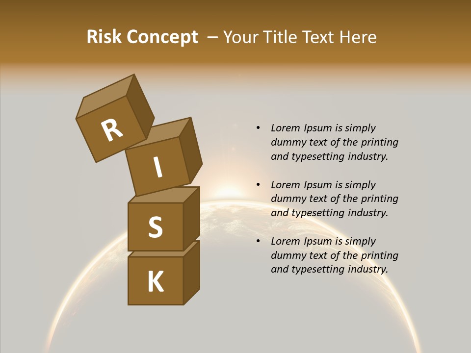 Dawn Astronomy Atmosphere PowerPoint Template