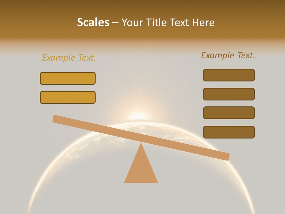 Dawn Astronomy Atmosphere PowerPoint Template
