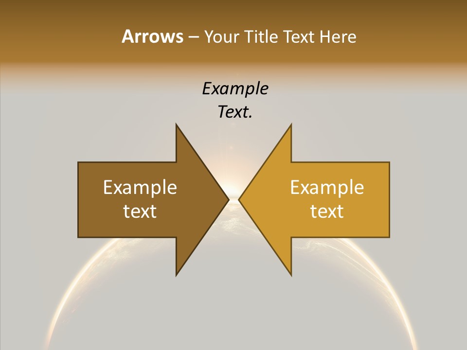 Dawn Astronomy Atmosphere PowerPoint Template