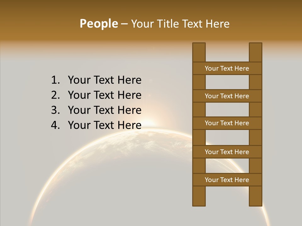 Dawn Astronomy Atmosphere PowerPoint Template