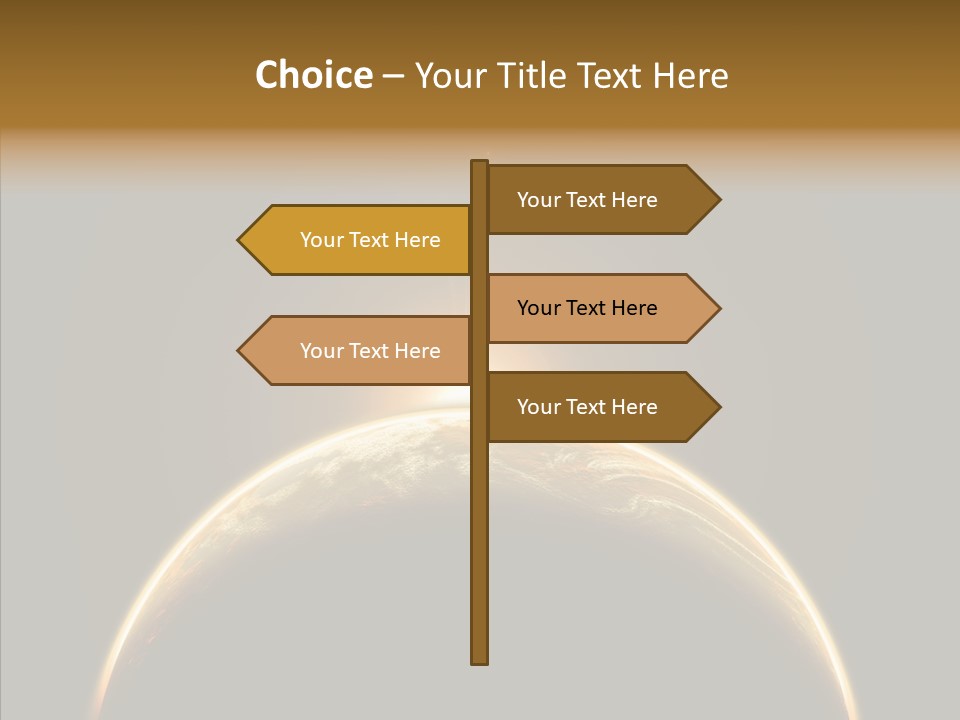 Dawn Astronomy Atmosphere PowerPoint Template