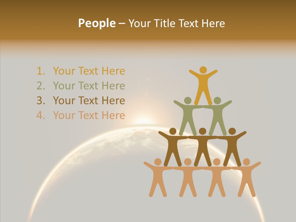 Dawn Astronomy Atmosphere PowerPoint Template