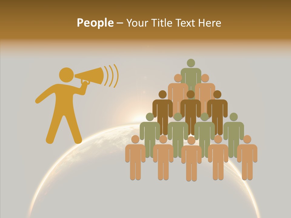 Dawn Astronomy Atmosphere PowerPoint Template