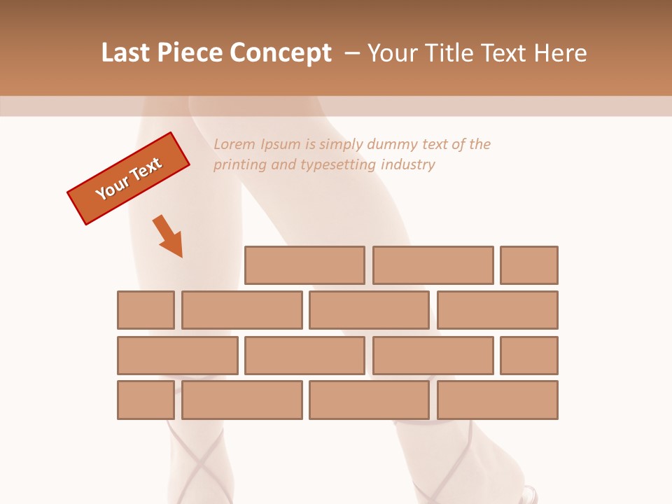 Handbag Trendy Tempting PowerPoint Template