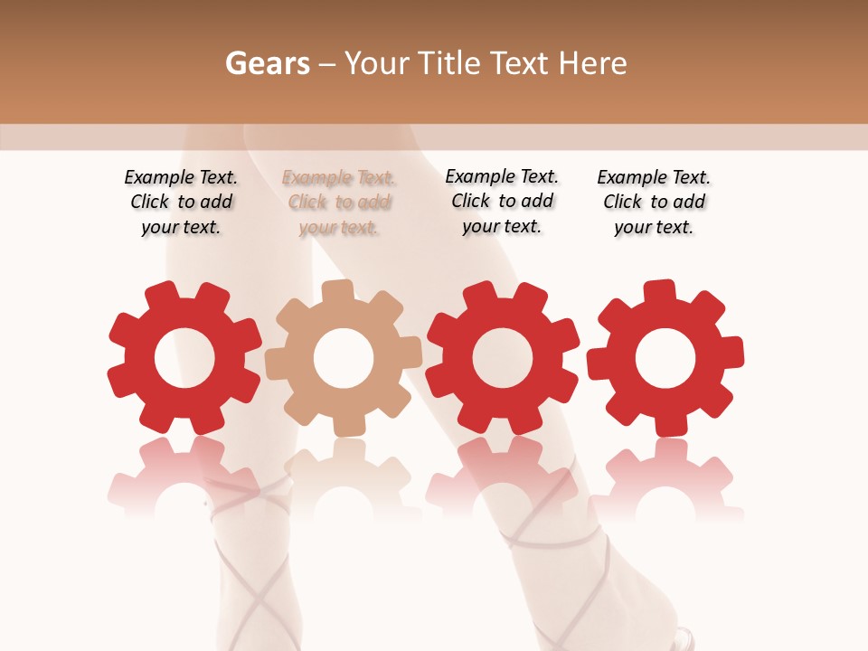 Handbag Trendy Tempting PowerPoint Template