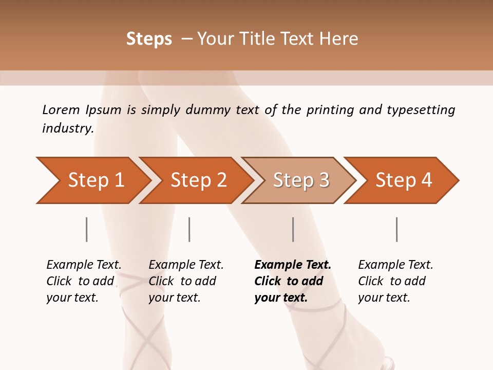 Handbag Trendy Tempting PowerPoint Template