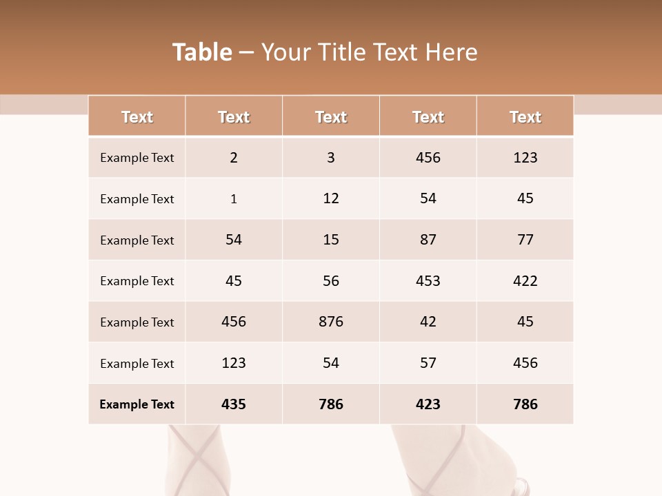 Handbag Trendy Tempting PowerPoint Template