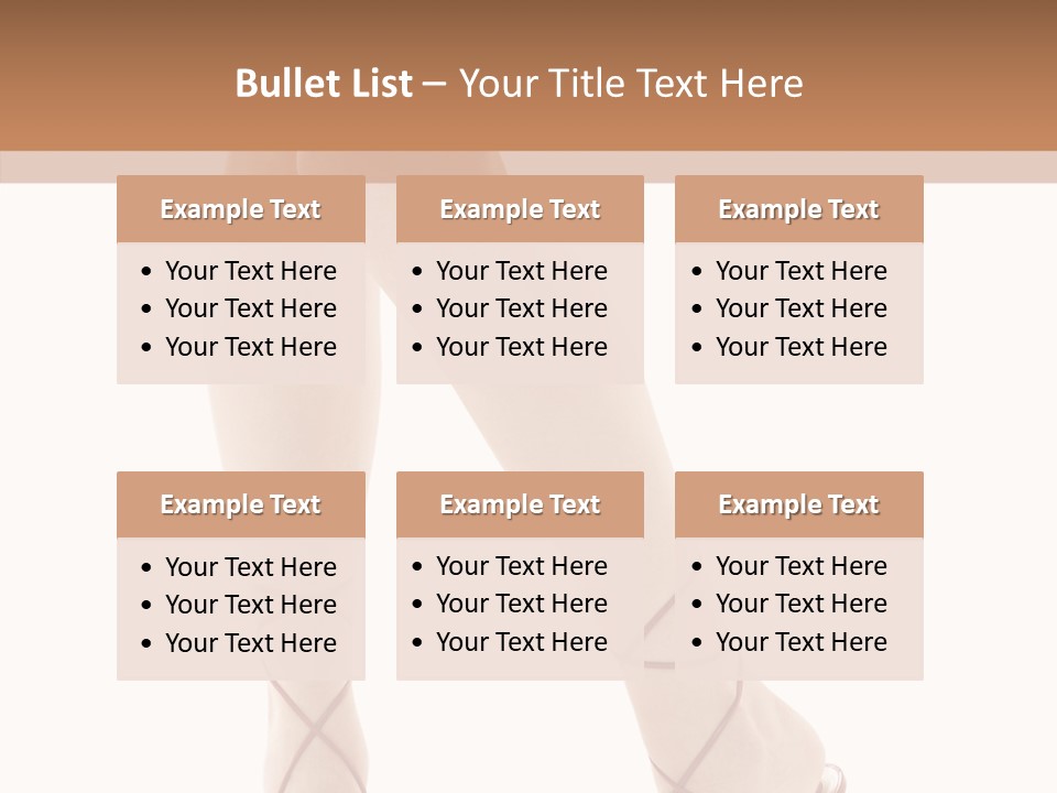 Handbag Trendy Tempting PowerPoint Template