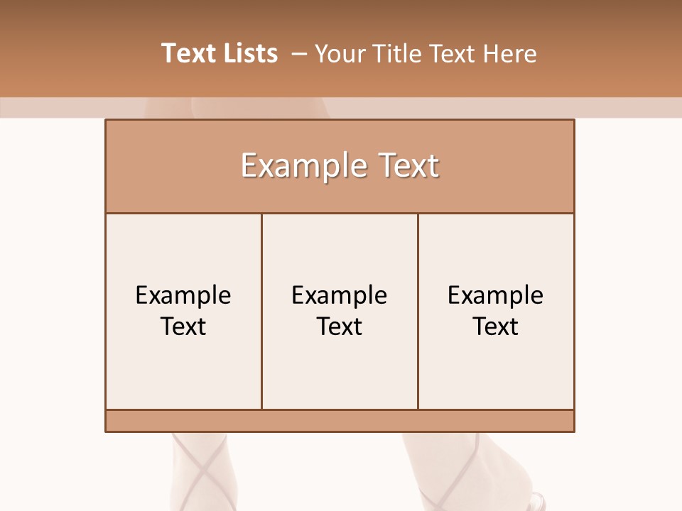 Handbag Trendy Tempting PowerPoint Template