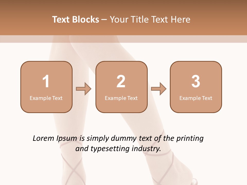 Handbag Trendy Tempting PowerPoint Template