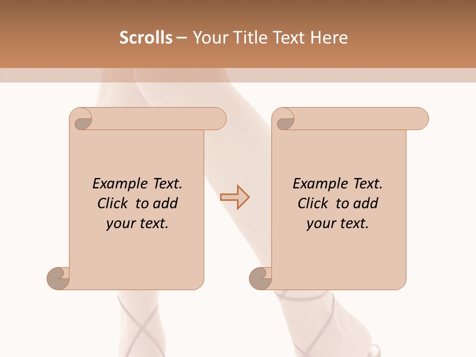 Handbag Trendy Tempting PowerPoint Template