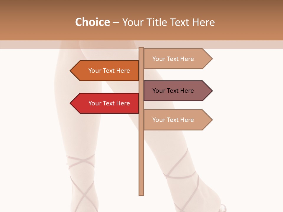 Handbag Trendy Tempting PowerPoint Template