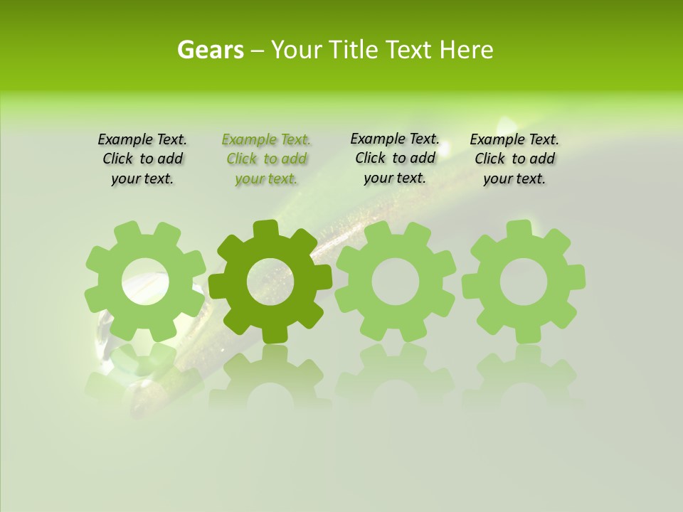 Bud Ecosystem Sprout PowerPoint Template