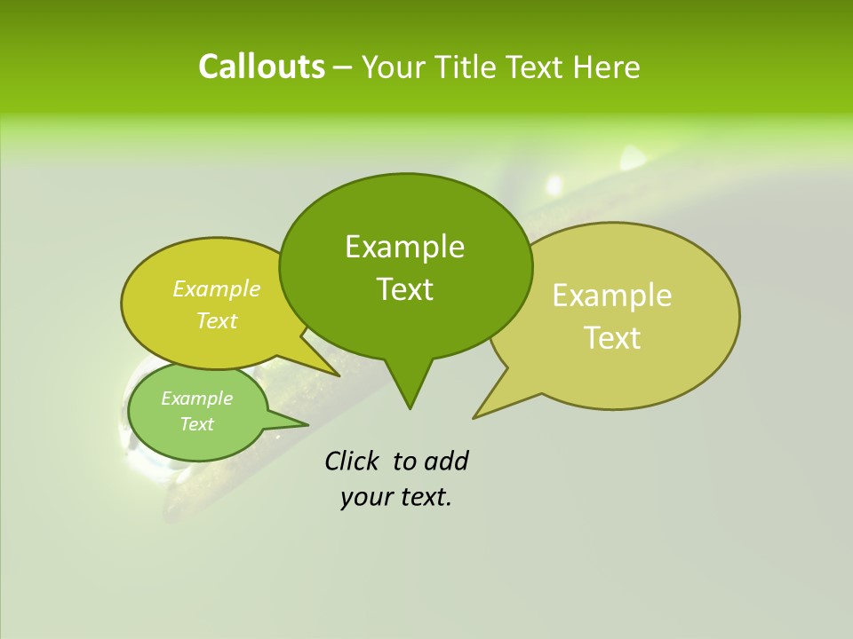 Bud Ecosystem Sprout PowerPoint Template
