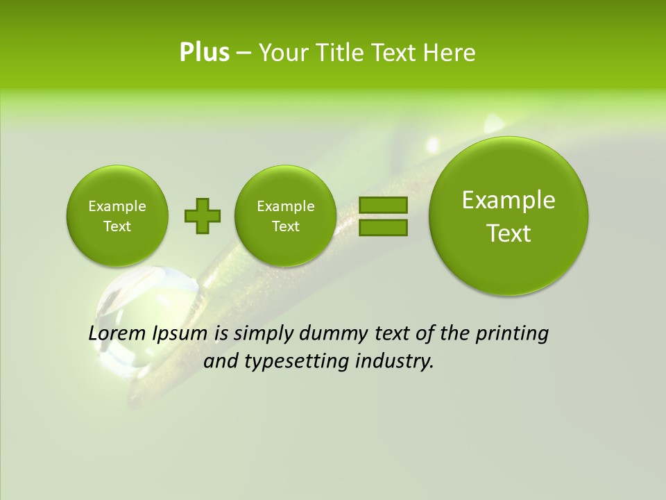 Bud Ecosystem Sprout PowerPoint Template