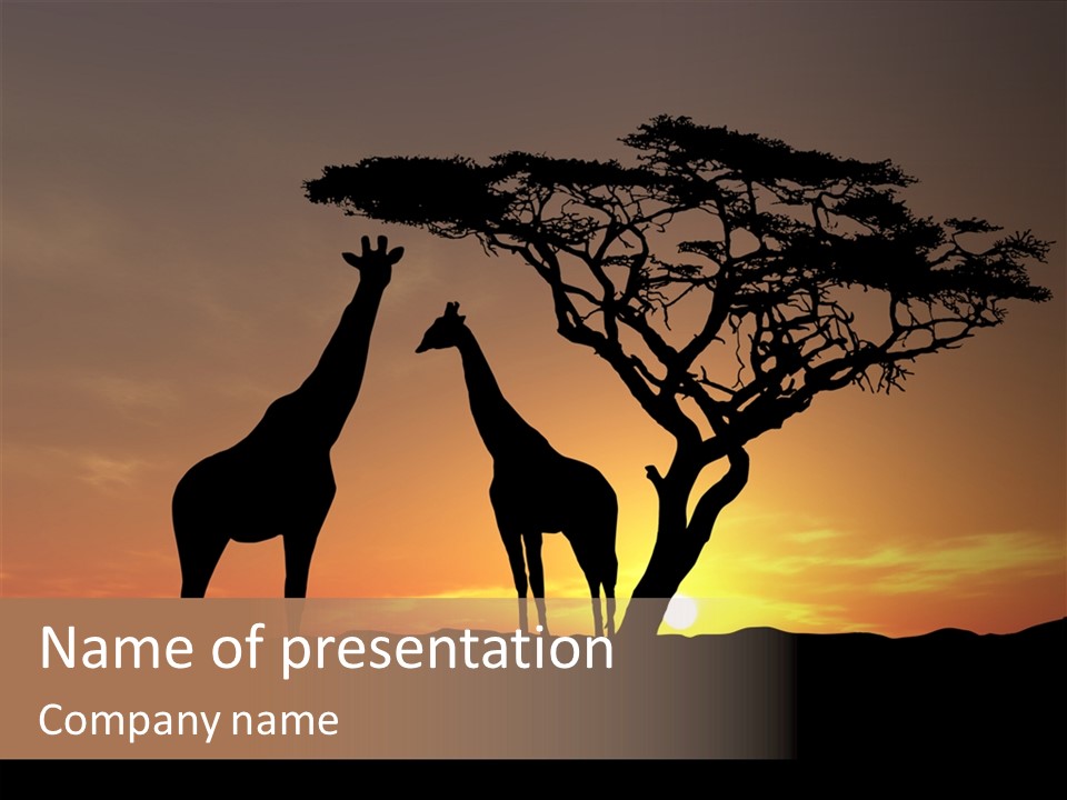 Environment Tourist Landmark PowerPoint Template