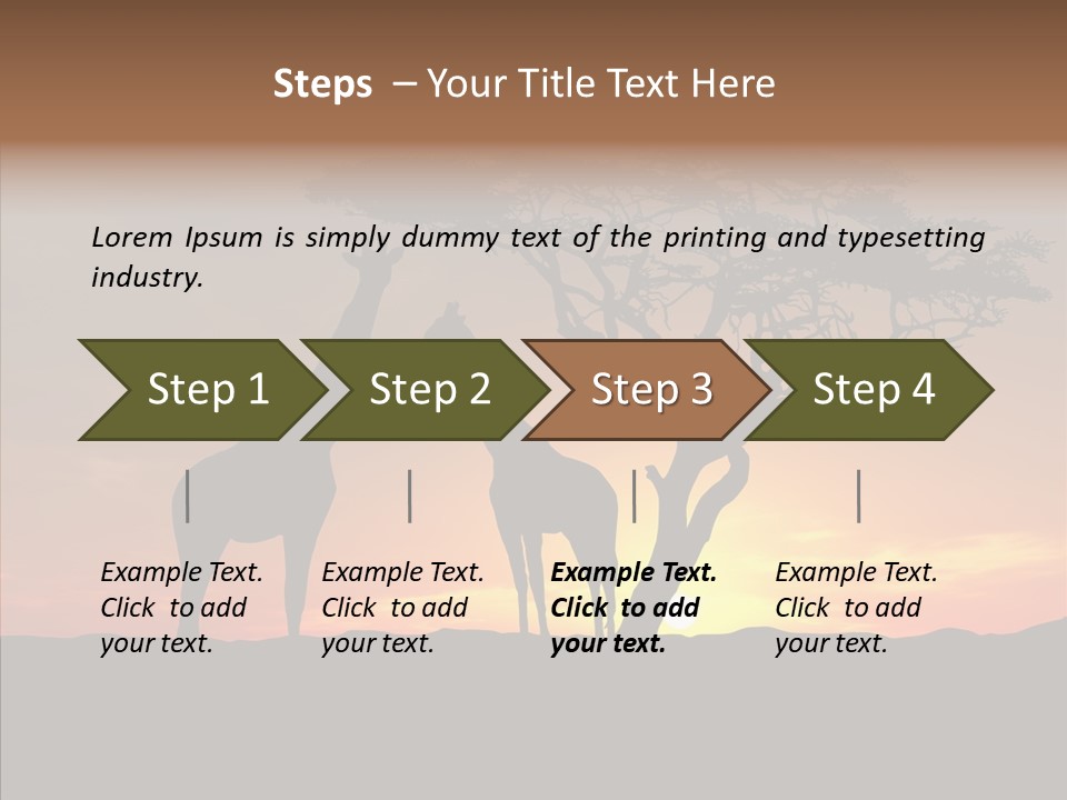 Environment Tourist Landmark PowerPoint Template