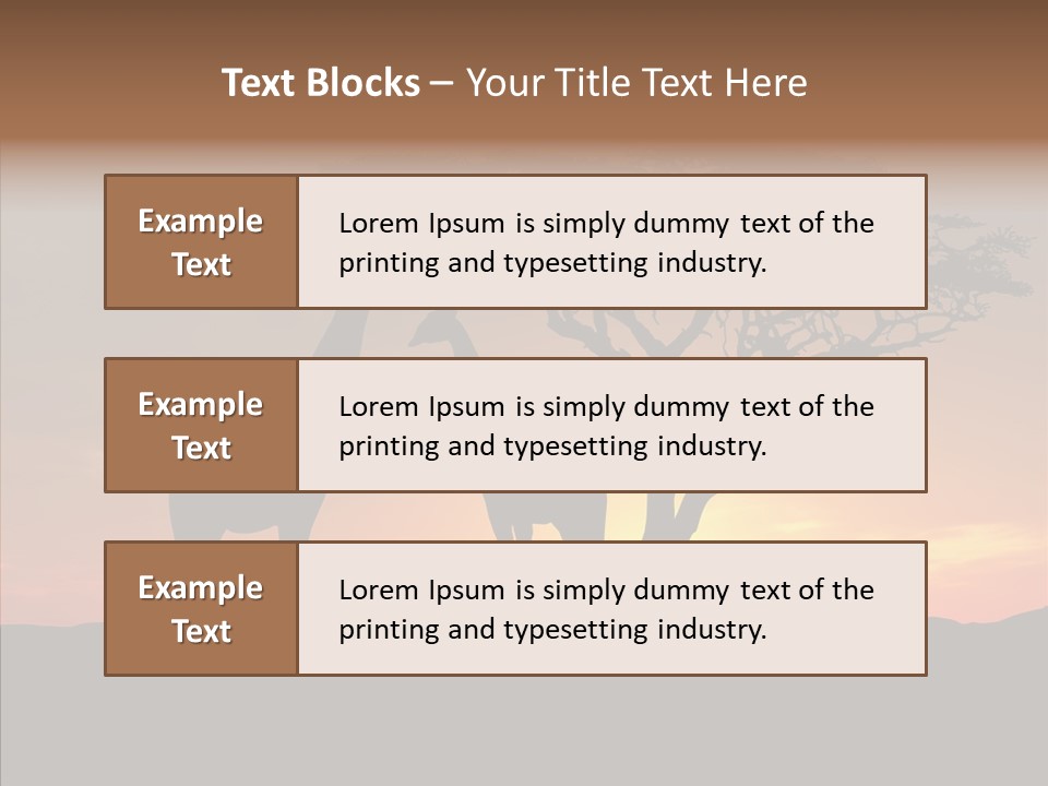 Environment Tourist Landmark PowerPoint Template