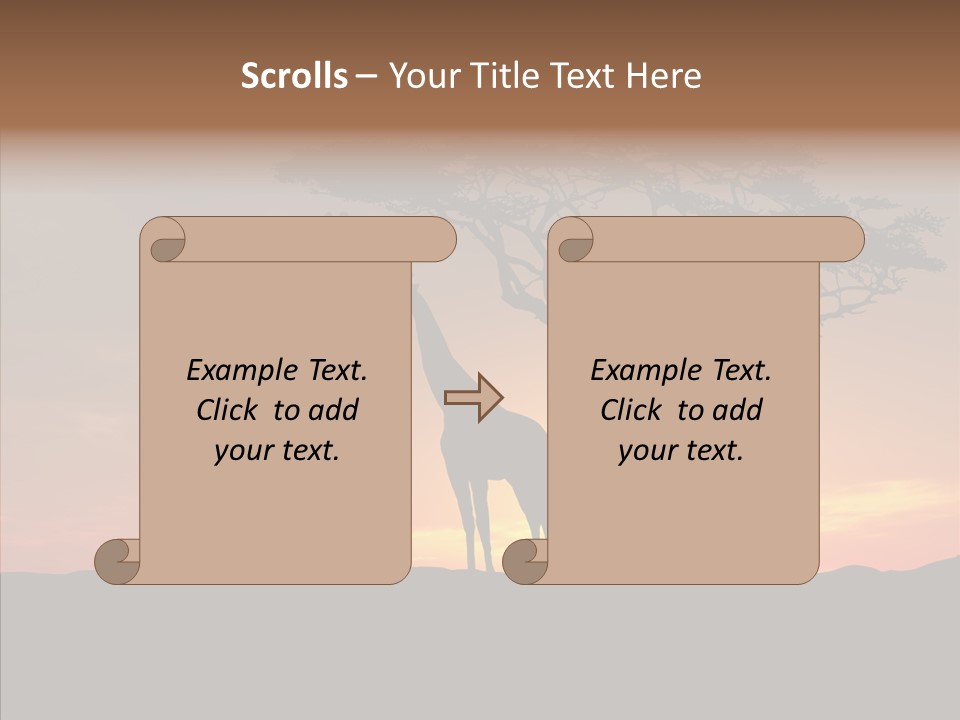 Environment Tourist Landmark PowerPoint Template