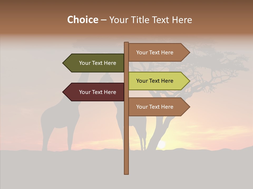 Environment Tourist Landmark PowerPoint Template