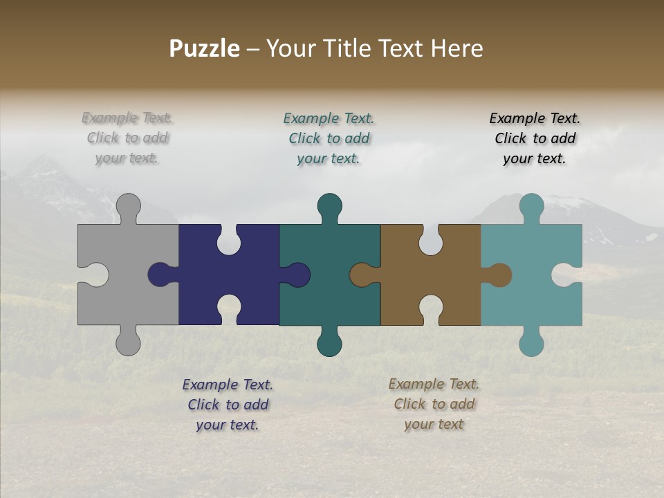 Wilderness Alaska Animals PowerPoint Template