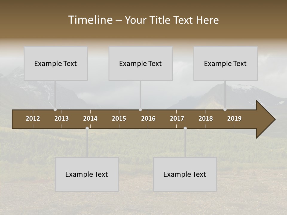 Wilderness Alaska Animals PowerPoint Template