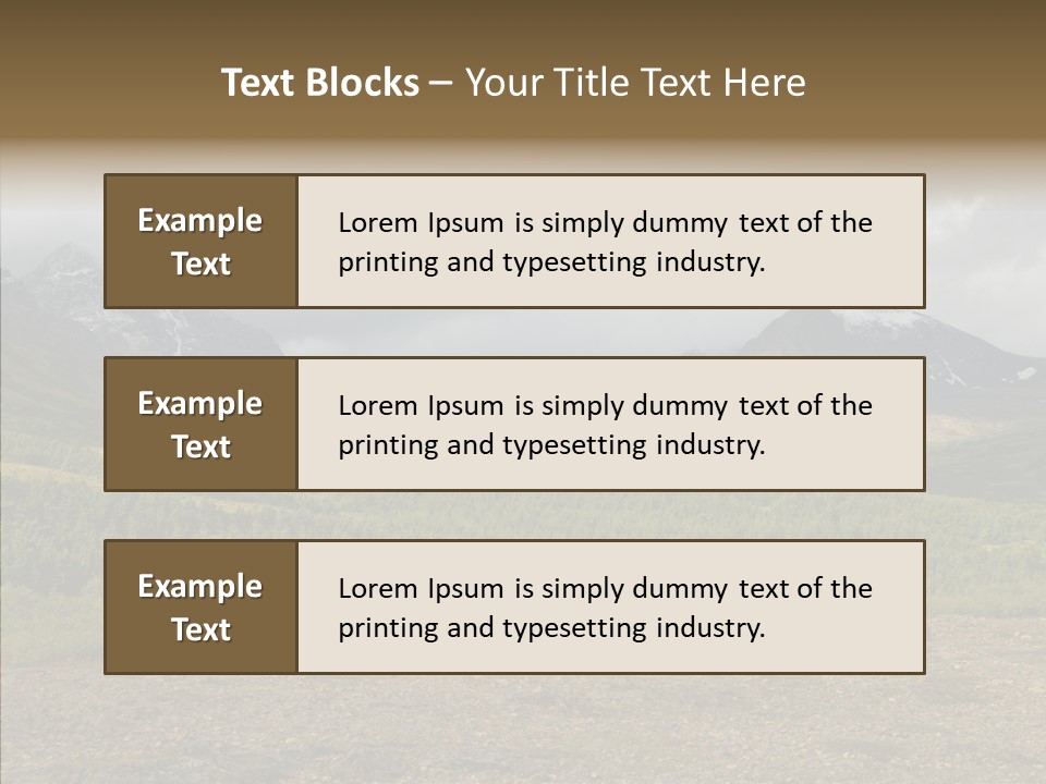 Wilderness Alaska Animals PowerPoint Template