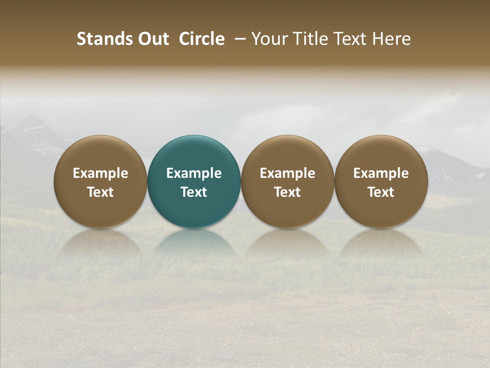 Wilderness Alaska Animals PowerPoint Template