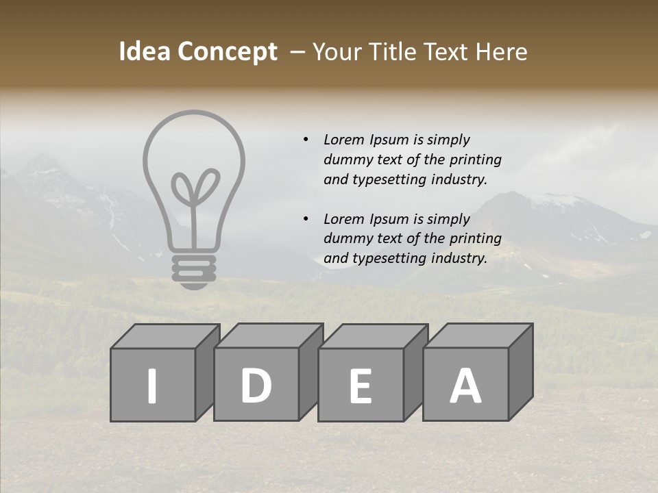 Wilderness Alaska Animals PowerPoint Template