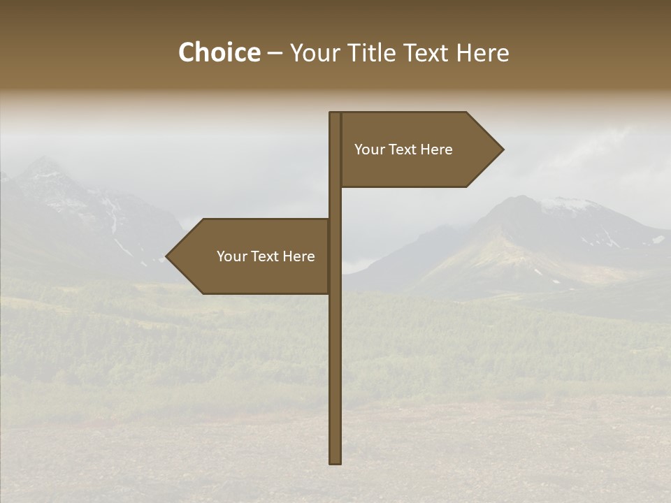 Wilderness Alaska Animals PowerPoint Template