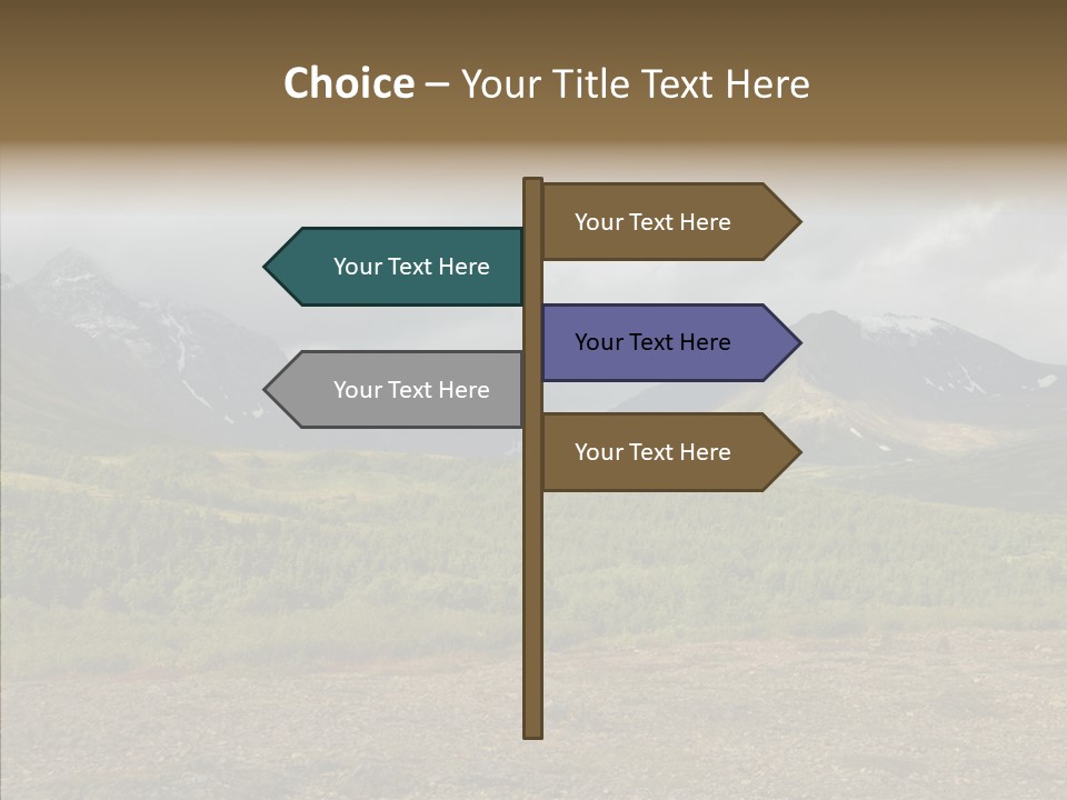 Wilderness Alaska Animals PowerPoint Template